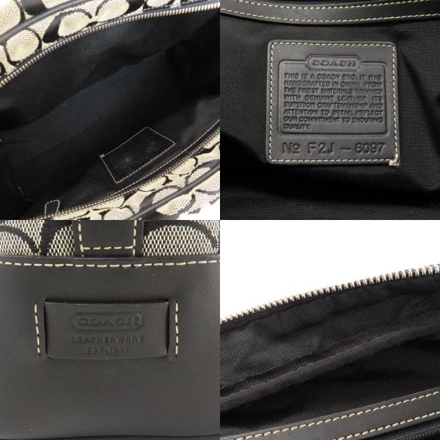 COACH コーチ 6097 シグネチャー トートバッグ キャンバス レディース