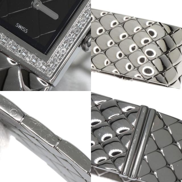 CHANEL シャネル H0489 マトラッセ ダイヤモンド 腕時計 ステンレス