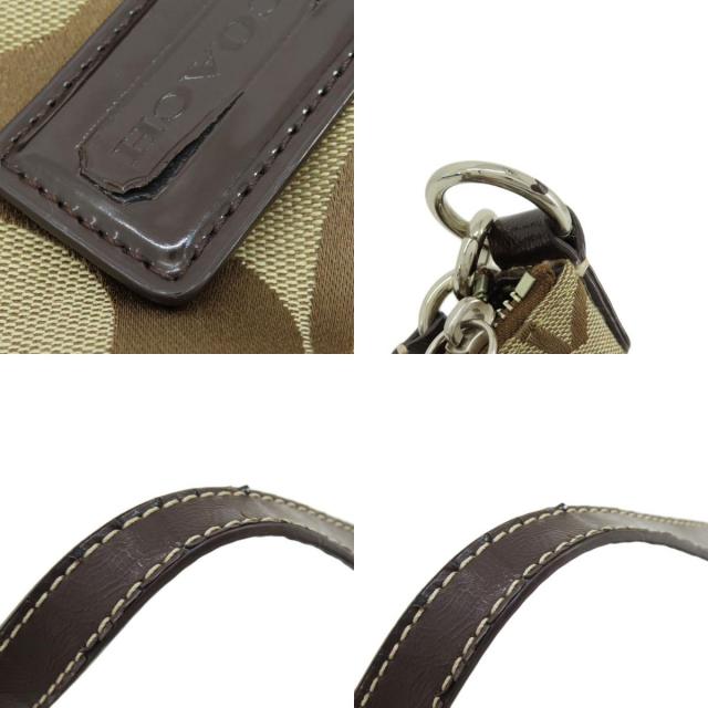 COACH コーチ F19218 シグネチャー ワンショルダー 2WAY ハンドバッグ