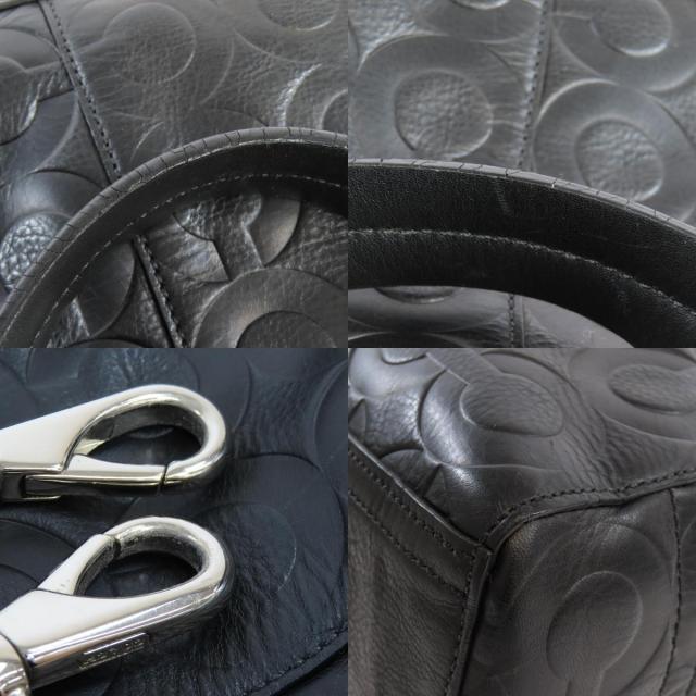 COACH コーチ 70253 オプアート 2WAY トートバッグ レザー メンズ