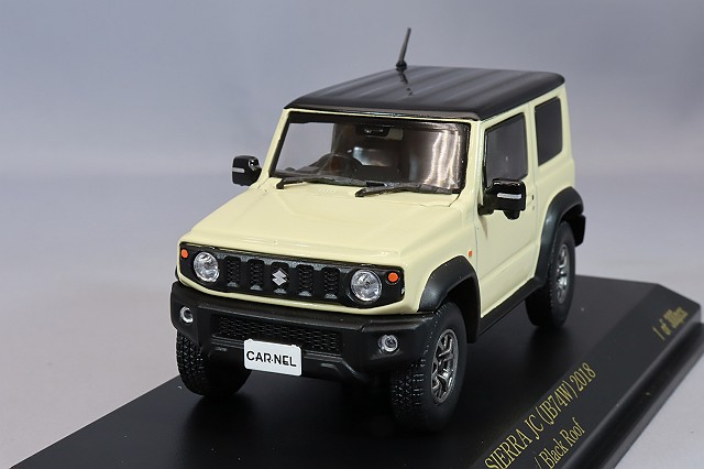 カーネル 1/43 スズキ ジムニー XC (JB64W) 2018 キネティックイエロー