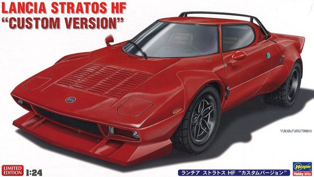 hpi MIRAGE 1/43 ランチア ストラトス HF プロトタイプ 1971 レッド