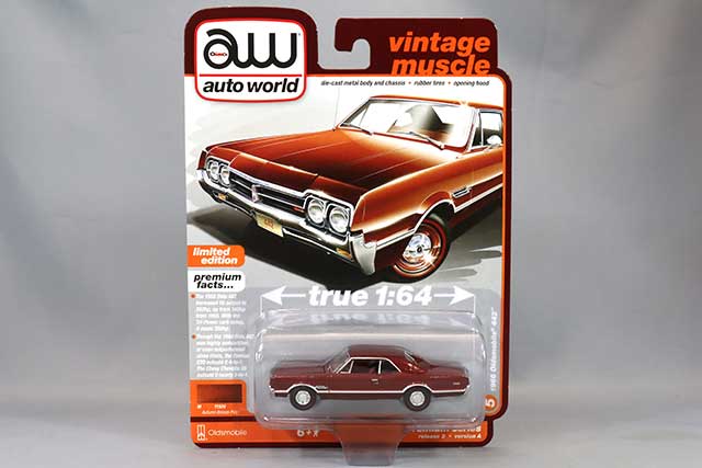 ジョニーライトニング 1/64 1970 オールズモビル カトラス 442