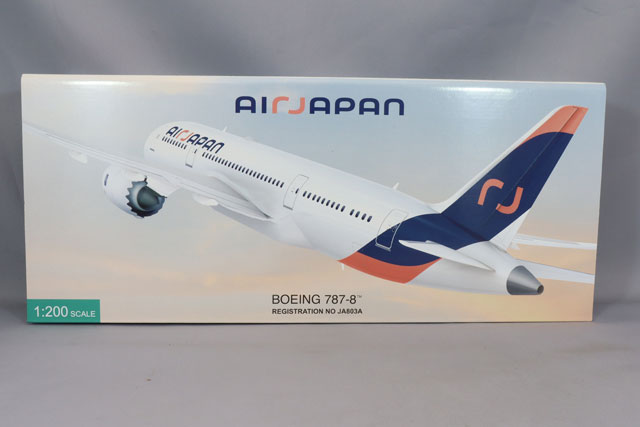 全日空商事 1/400 ボーイング 787-8 Air Japan JA803A (WiFiレドーム