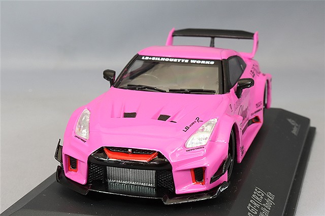 Tarmac 1/43 LB-WORKS 日産 GT-R R35 タイプ2 ミッドナイトパープル
