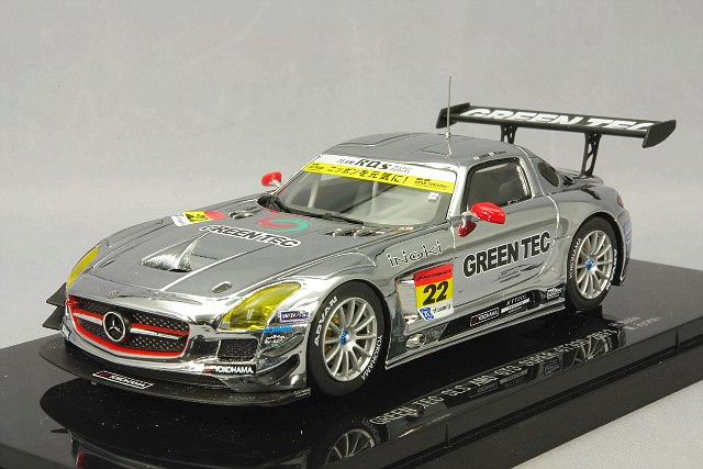 エブロ 1/43 グリーン テック SLS AMG GT3 2013 スーパーGT GT300 #22