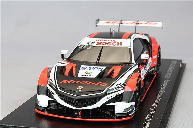 スパーク 1/43 モデューロ NSX-GT モデューロ 中嶋レーシング 2020