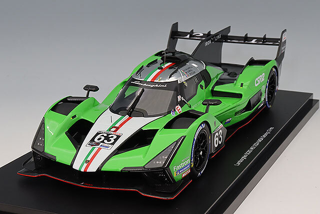 TOP SPEED 1/18 ランボルギーニ SC63 2024 IMSA セブリング12H #63 I
