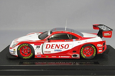 エブロ 1/43 デンソー ダンロップ サード SC430 2010 スーパーGT GT500