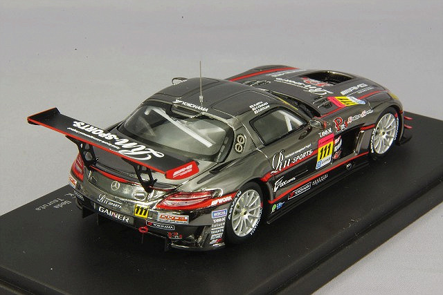 エブロ 1/43 Rn-SPORTS ゲイナー SLS 2015 スーパーGT GT300 Rd.1 岡山