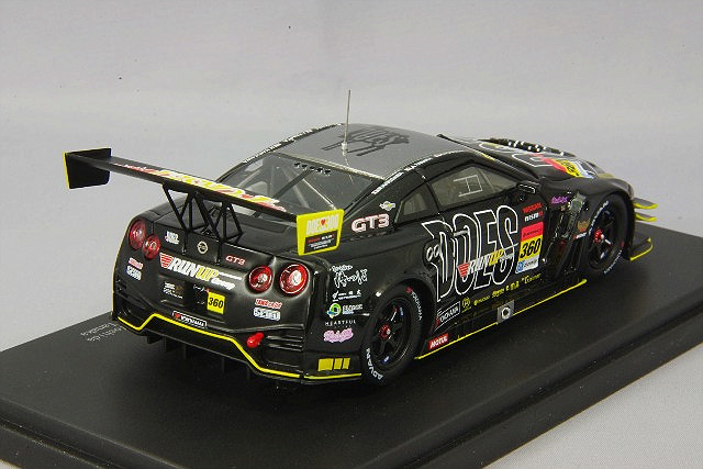 エブロ 1/43 ランナップグループ&DOES GT-R スーパーGT GT300 2015 Rd