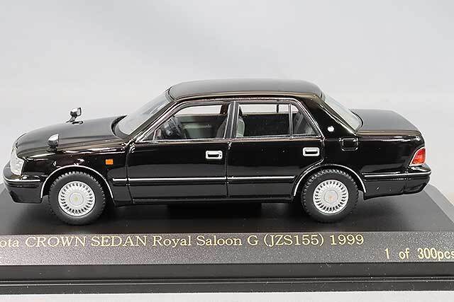 カーネル 1/43 トヨタ クラウン ロイヤルサルーン G (JZS155) 1999