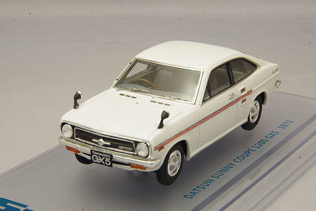 ENIF 1/43 日産 サニー 1200 GX5 クーペ 1972年型 ホワイト