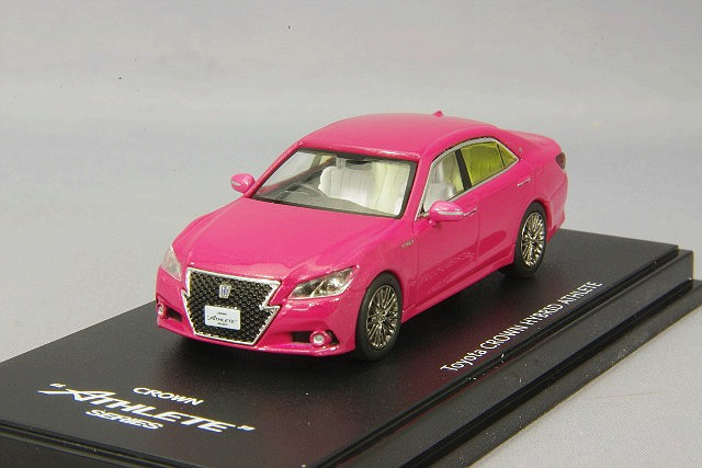 ENIF 1/64 トヨタ クラウン アスリート G 2014 ピンク