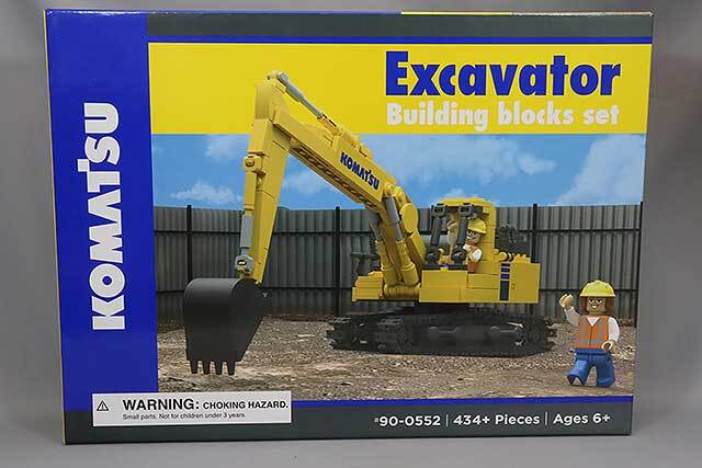ファーストギア コマツ 油圧ショベル ビルディング・ブロックセット