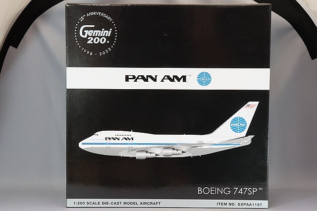 ジェミニ200 1/200 ボーイング 747SP-21 パンアメリカン航空 N539PA
