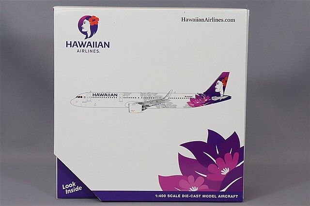 ジェミニジェッツ 1/400 エアバス A321neo ハワイアン航空 N208HA