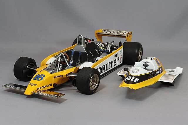 EXOTO 1/18 ルノー RE20 ターボ 1980 F1 フランスGP #16 R.アルヌー