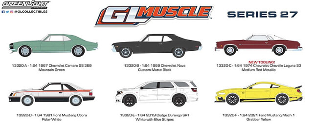 グリーンライト LOST 1/64 4台セット グリーンライトLOST 1/64 4台セット