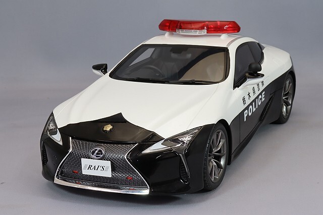RAI'S 1/18 レクサス LC500 (URZ100) 2020 栃木県警察交通部交通機動隊車両