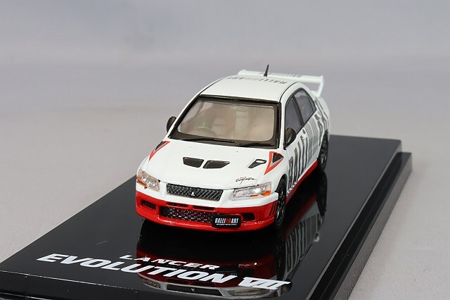 ホビージャパン 1/64 三菱 ランサー エボリューション VII GSR ラリー