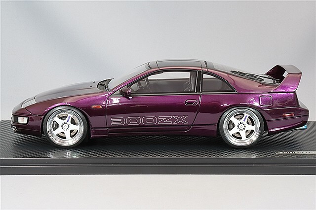 イグニッションモデル 1/18 日産 フェアレディ Z (Z32) 2by2 パープル