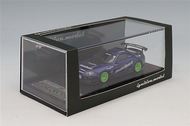イグニッションモデル 1/64 トヨタ スープラ (JZA80) RZ ブルー