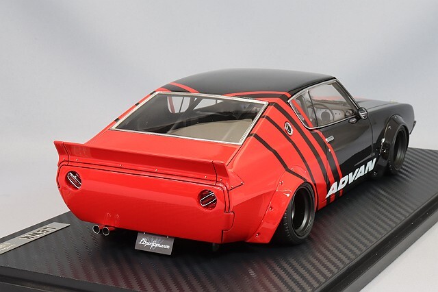 イグニッションモデル 1/18 LB-WORKS ケンメリ 2Dr アドバンカラー/深