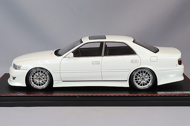 イグニッションモデル 1/18 VERTEX JZX100 チェイサー パールホワイト