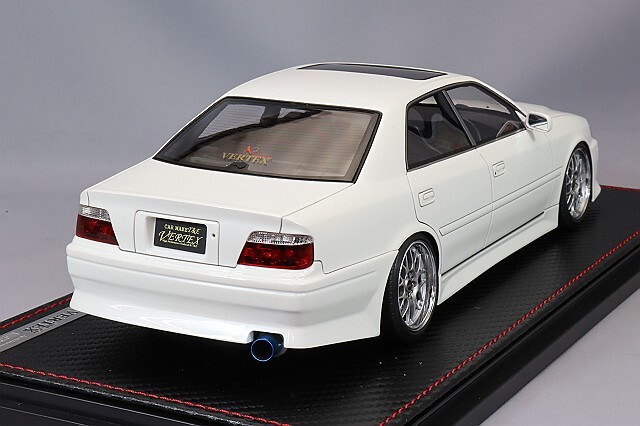 イグニッションモデル 1/18 VERTEX JZX100 チェイサー パールホワイト