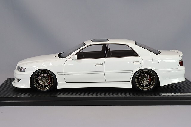 イグニッションモデル 1/18 VERTEX JZX100 チェイサー ホワイト