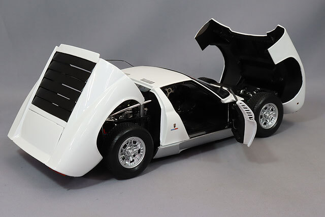 京商 1/18 ランボルギーニ ミウラ P400 ホワイト