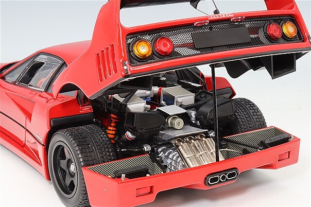 京商 1/18 フェラーリ F40 ライトウェイト LMウイング レッド