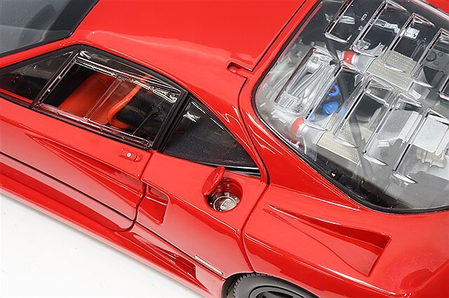 京商 1/18 フェラーリ F40 ライトウェイト LMウイング レッド