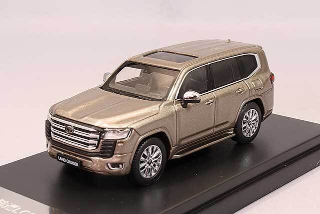 LCDモデル 1/64 トヨタ ランドクルーザー LC300-ZX ゴールド