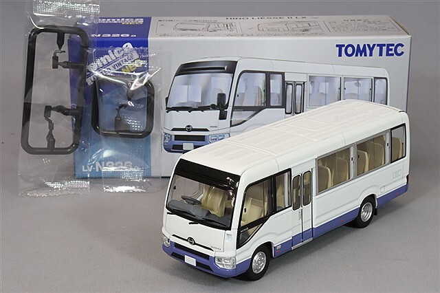 トミカリミテッドヴィンテージ NEO 1/64 日野 リエッセ II LX 白/紫