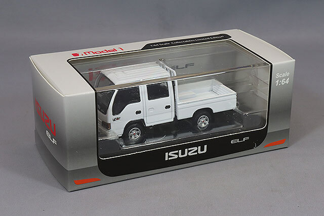 MODEL1 (モデルワン) 1/64 いすゞ エルフ(ELF) ダブルキャブ ホワイト