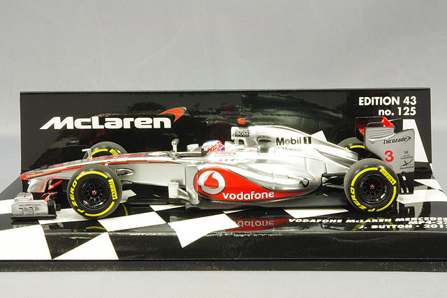 ミニチャンプス 1/43 ボーダフォン マクラーレン メルセデス MP4-27