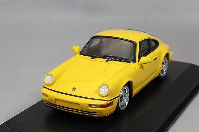 マキシチャンプス 1/43 ポルシェ 911 カレラ 1992 イエロー