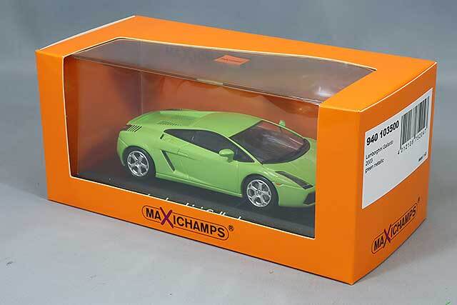 マキシチャンプス 1/43 ランボルギーニ ガヤルド 2004 グリーンメタリック