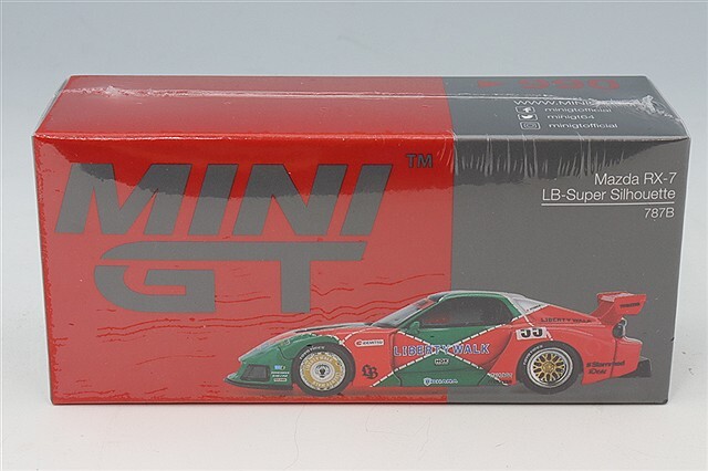 TSM ミニGT 1/64 マツダ RX-7 LB-スーパーシルエット 787B (右ハンドル)