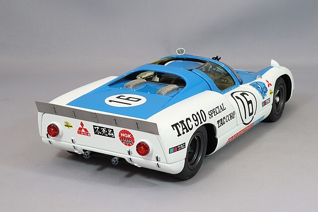 EXOTO 1/18 ポルシェ 910 1969 日本グランプリ #16 風戸裕/長谷川弘