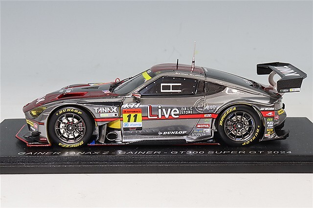スパーク 1/43 ゲイナー TANAX Z 2024 スーパーGT GT300 #11 富田