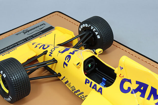 テクノモデル 1/18 ロータス 101 F1 1989 オーストラリアGP #12 中嶋悟