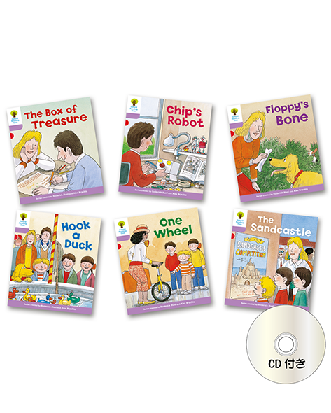 オックスフォード・リーディング・ツリー CD付き Stage 1+ セット (全4