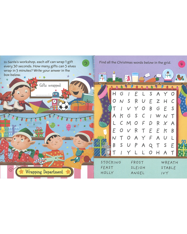USBORNE MINIS: CHRISTMAS PUZZLES