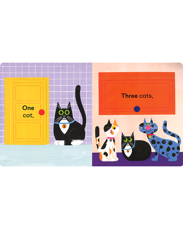 ONE CAT, TWO CATS (ボードブック)