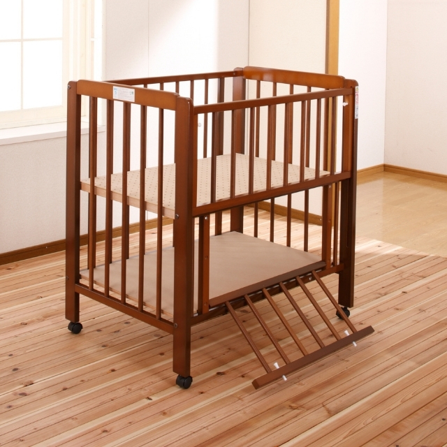 ベビーベッド ミニポムヌーベル