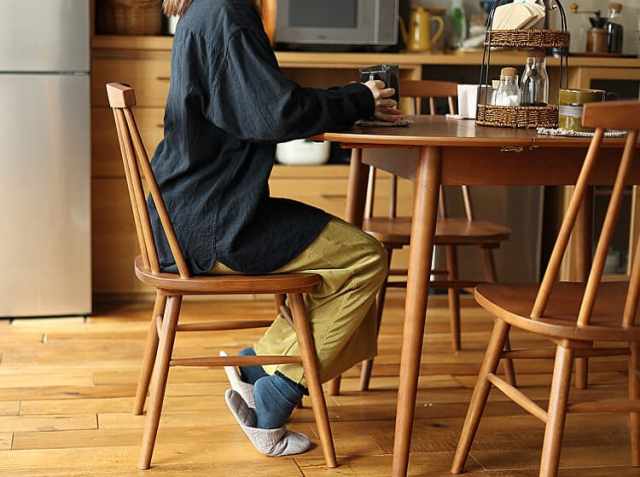 ダイニング5点セット Rizn(リズン) ブラウンタイプ｜北欧