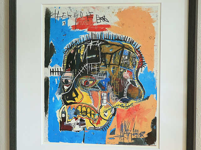 アートポスター Jean-Michel Basquiat 「Skull,1981」｜北欧